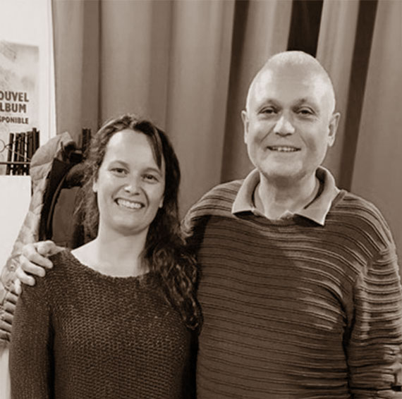 Sonia Bricout et Richard Cross